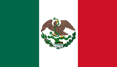 Photo of the Mexican flag that once flew over Texas