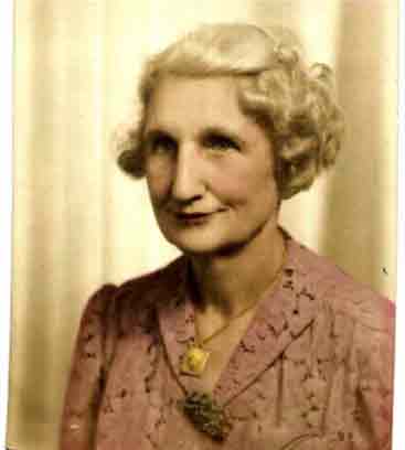 Mrs. Sibyl Burnett, Teacher in Reagan Texas in the 1930's and 1940's